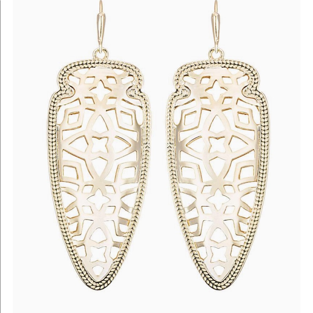Kendra Scott Sadie arrowhead statement earrings